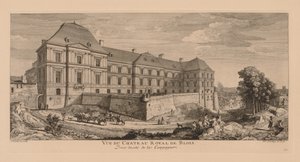 View of the Royal Château of Blois, Taken from the Countryside by Jacques Rigaud