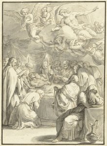 The Deathbed of Mary (series title: Scenes from the Life of Mary) by Jacques Stella