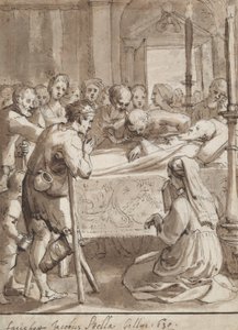 St. Philip Visiting a Hospital by Jacques Stella