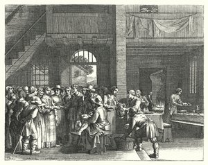 The Engagement Party by Jacques Stella