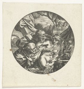 Watch Case with Susanna and the Elders by Jacques Vauquer