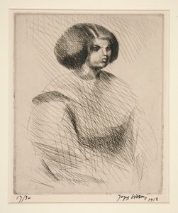 Young Mulatto by Jacques Villon