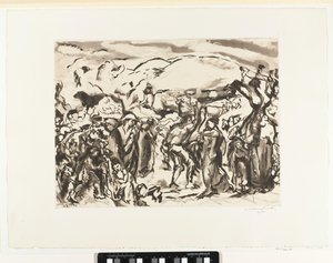 Harvesting Figures by Jacques Villon