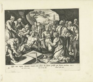 Raising of Lazarus (Vita, Passio et Resurrectio Jesu Christi, Life, Passion and Resurrection of Christ)