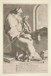 Bias Prieneus, #5 from the series The Seven Wise Men of Greece by Jacques de Gheyn III