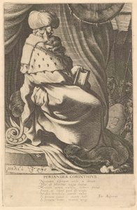 Periander Corinthius, #7 from the series The Seven Wise Men of Greece by Jacques de Gheyn III
