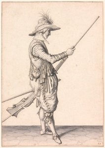 A Soldier Loading a Musket, "Ramme in Your Pouder"