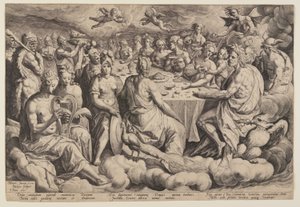 Banquet of the Gods by Jacques de Gheyn II