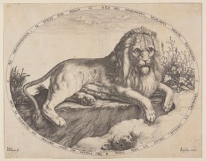 The Great Lion by Jacques de Gheyn II