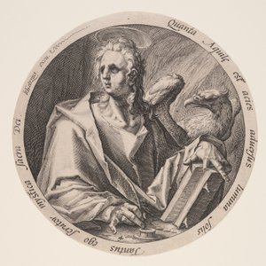 John, from The Evangelists by Jacques de Gheyn II