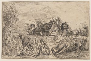 Landscape with a Farmhouse