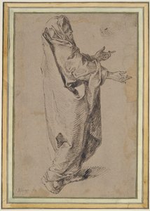 Study for a Standing Virgin Mary by Jacques de Gheyn II