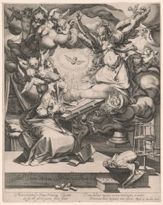 The Annunciation by Jacques de Gheyn II