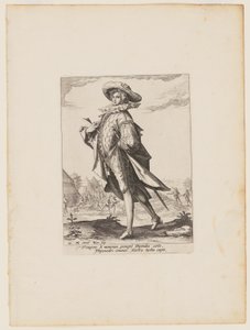 Treasurer, from Officers and Soldiers of the Bodyguard of Emperor Rudolph II by Jacques de Gheyn II