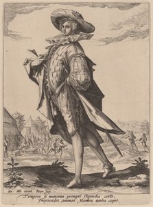 Treasurer by Jacques de Gheyn II after Hendrik Goltzius