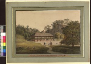 The Swiss House in Merkenstein by Jakob Alt