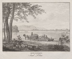 Lower Austria, Lobau Island by Jakob Alt