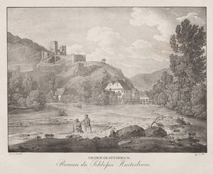 Lower Austria, Ruins of Hinterhaus Castle