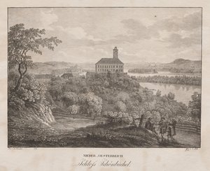Lower Austria, Schöbüchel Castle by Jakob Alt
