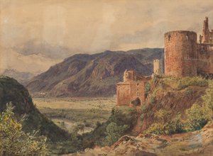 Sigmundskron near Bolzano by Jakob Alt