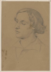 Bust of a Young Man Facing Left by Jakob Becker
