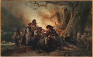 The Shepherd Struck by Lightning