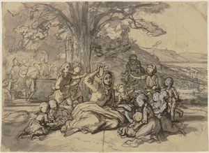 Grape Harvest by Jakob Becker