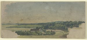 Small Taunus Landscape by Jakob Becker