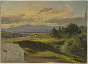Taunus Landscape by Jakob Becker