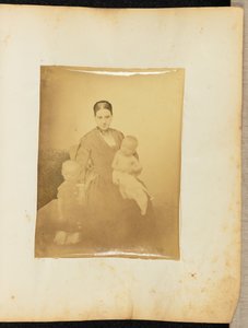 Portrait of Woman and Children