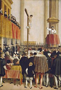 The Sermon of the Papal Legate Cornelio Musso in the Augustinian Church of Vienna