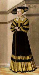 Portrait of Anna von Rosental by Jakob Seisenegger