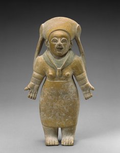 Standing Female, 200 BC-AD 800 by Jama Coaque culture