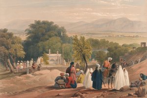 The Tomb of the Emperor Baber by James (after) Atkinson