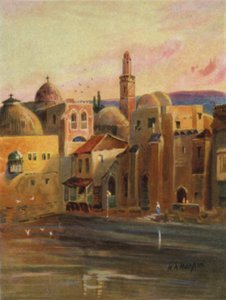 Pool of Hezekiah at Jerusalem by James (after) Clark