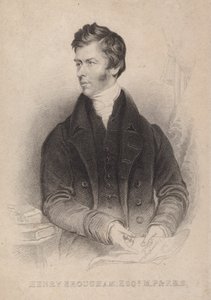 Henry Brougham by James (after) Lonsdale