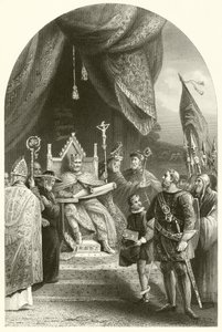 King John Sealing Magna Charta by James (after) Lonsdale