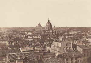 View of Rome, c. 1855 by James (attr.to) Anderson