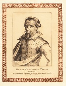 Hendrik Cornelisz Vroom, Dutch Golden Age Marine Painter 1817 by James (c.1780 after 1820) Girtin