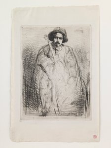 J. Becquet, Sculptor by James Abbott McNeill Whistler