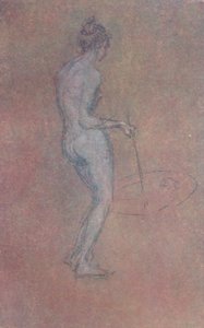 A Nude Study, c1864 by James Abbott McNeill Whistler
