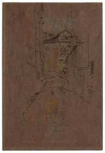 A Venetian Canal, 1879-1880 by James Abbott McNeill Whistler