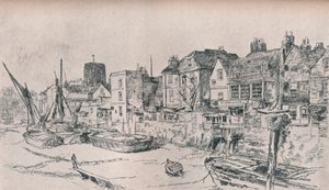 Adam and Eve: Old Chelsea by James Abbott McNeill Whistler