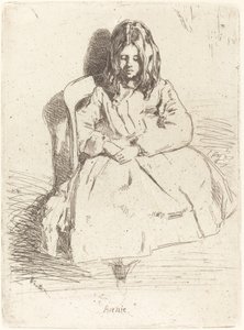 Annie Seated by James Abbott McNeill Whistler