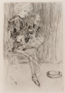 Arthur Haden, 1859 by James Abbott McNeill Whistler