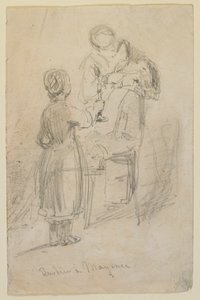Barber in Mainz, 1858