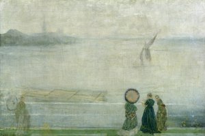 Battersea Reach from Lindsey Houses by James Abbott McNeill Whistler