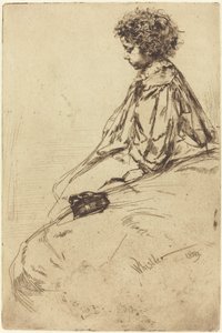 Bibi Lalouette by James Abbott McNeill Whistler