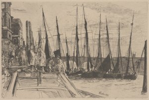Billingsgate by James Abbott McNeill Whistler