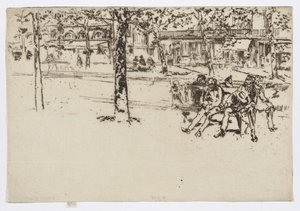 Boulevard Poissonnière, Paris, c.1892-93